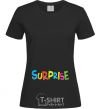 Women's T-shirt Surprise black фото