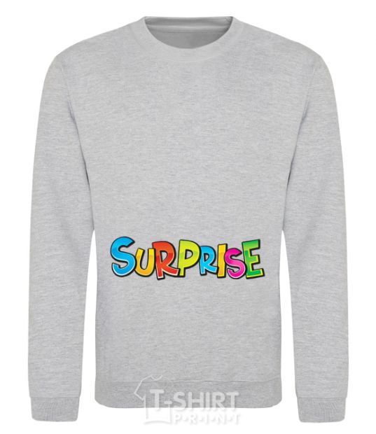 Sweatshirt Surprise sport-grey фото