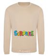 Sweatshirt Surprise sand фото