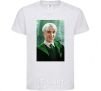 Kids T-shirt Malfoy in his robes White фото