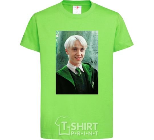 Kids T-shirt Malfoy in his robes orchid-green фото