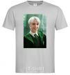 Men's T-Shirt Malfoy in his robes grey фото