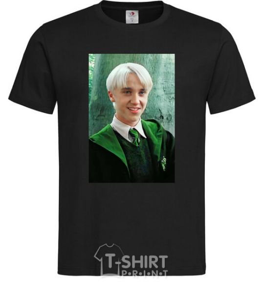 Men's T-Shirt Malfoy in his robes black фото