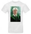 Men's T-Shirt Malfoy in his robes White фото