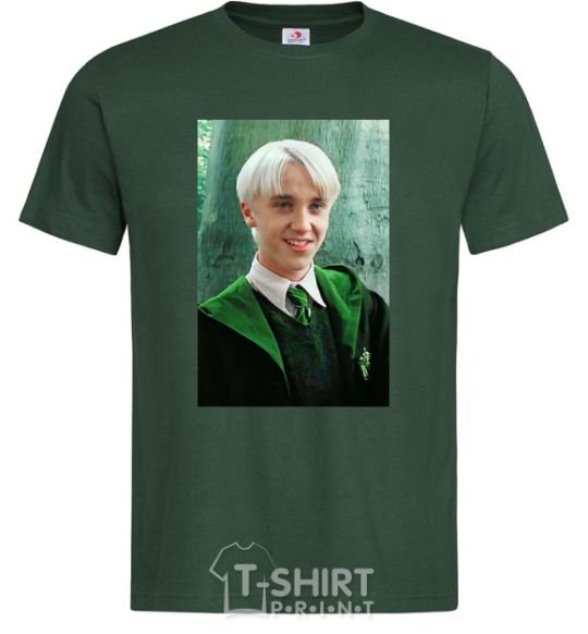 Men's T-Shirt Malfoy in his robes bottle-green фото