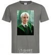 Men's T-Shirt Malfoy in his robes dark-grey фото