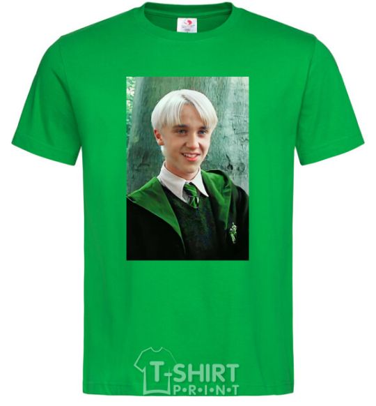 Men's T-Shirt Malfoy in his robes kelly-green фото