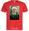 Men's T-Shirt Malfoy in his robes red фото