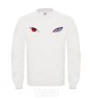 Sweatshirt Naruto eyes V.1 White фото