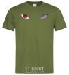 Men's T-Shirt Naruto eyes V.1 millennial-khaki фото