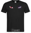 Men's T-Shirt Naruto eyes V.1 black фото