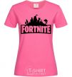 Women's T-shirt Fortnite logo heliconia фото