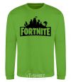 Sweatshirt Fortnite logo orchid-green фото