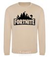 Sweatshirt Fortnite logo sand фото