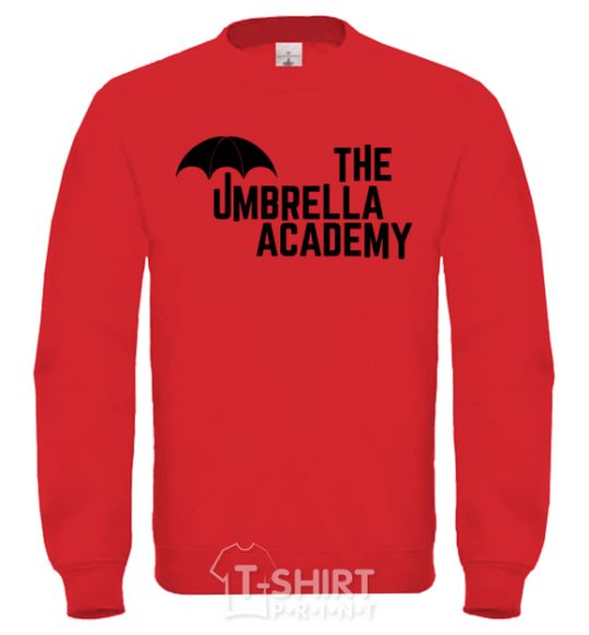 Sweatshirt The umbrella academy logo yellow фото