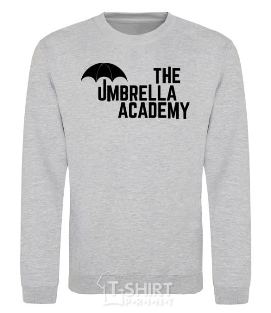 Sweatshirt The umbrella academy logo sport-grey фото