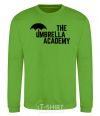 Sweatshirt The umbrella academy logo orchid-green фото