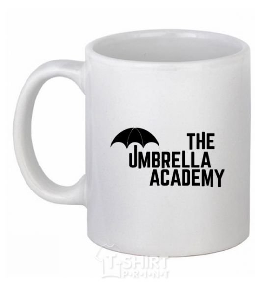 Ceramic mug The umbrella academy logo White фото