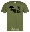 Men's T-Shirt The umbrella academy logo millennial-khaki фото