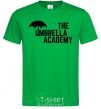 Men's T-Shirt The umbrella academy logo kelly-green фото