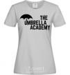 Women's T-shirt The umbrella academy logo grey фото
