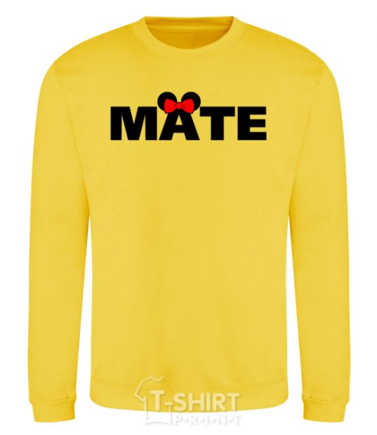 Sweatshirt Mate yellow фото