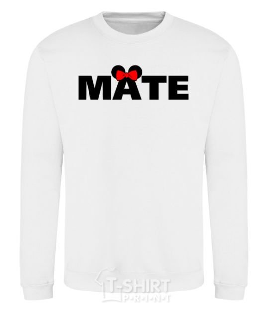 Sweatshirt Mate White фото