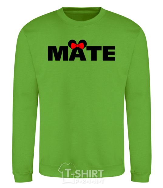 Sweatshirt Mate orchid-green фото