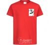 Kids T-shirt Gaara red фото