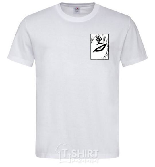 Men's T-Shirt Gaara White фото