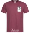 Men's T-Shirt Gaara burgundy фото