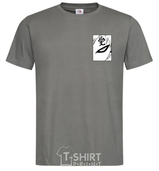 Men's T-Shirt Gaara dark-grey фото