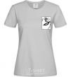 Women's T-shirt Gaara grey фото