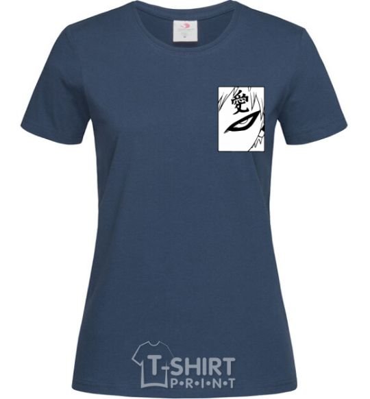 Women's T-shirt Gaara navy-blue фото