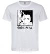 Men's T-Shirt Shikamaru White фото