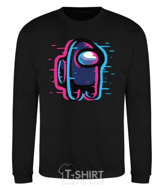 Sweatshirt Among us, the shift black фото