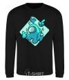 Sweatshirt Among us turquoise black фото