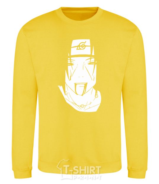 Sweatshirt Itachi naruto yellow фото