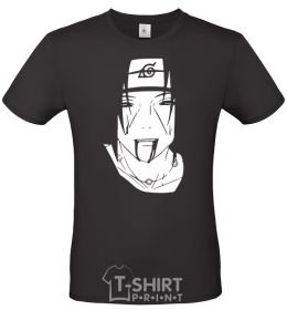 Men's T-Shirt Itachi naruto black фото