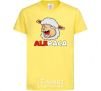 Kids T-shirt ALKPACA web cornsilk фото