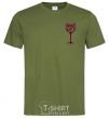 Men's T-Shirt Wine not millennial-khaki фото