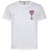 Men's T-Shirt Wine not White фото