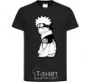 Kids T-shirt Naruto with a tongue black фото