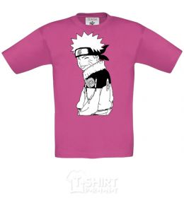 Kids T-shirt Naruto with a tongue heliconia фото