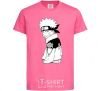 Kids T-shirt Naruto with a tongue heliconia фото