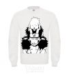 Sweatshirt Anime kiba with a dog White фото