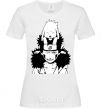 Women's T-shirt Anime kiba with a dog White фото