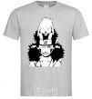 Men's T-Shirt Anime kiba with a dog grey фото