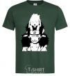 Men's T-Shirt Anime kiba with a dog bottle-green фото