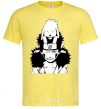 Men's T-Shirt Anime kiba with a dog cornsilk фото